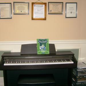 Tower clock.Ronit.Piano